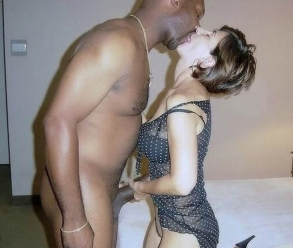 homemade interracial foreplay and fuck
