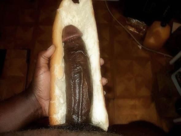 590px x 443px - A Real foot long hotdog - Amateur Interracial Porn