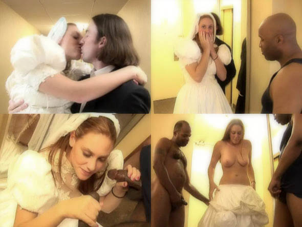 Interracial Wedding Porn - Interracial sex party on wedding night - Amateur Interracial Porn